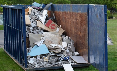 Residential flat clearance process in progress