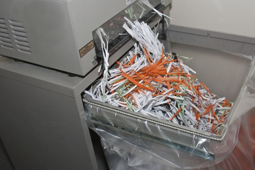 Keyboard navigation focus on a service form for commercial waste in Mill Hill