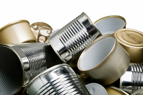 Person using a screen reader to access commercial waste information